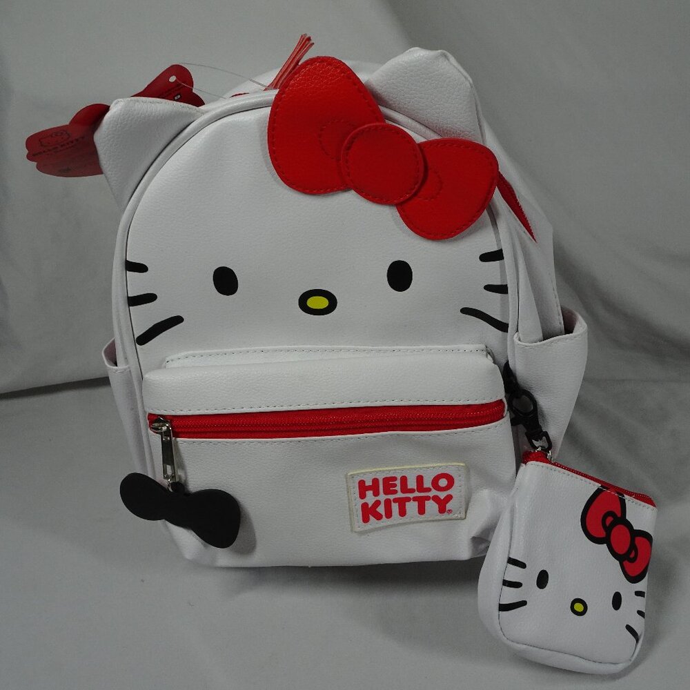 Hello Kitty Faux Leather Backpack with Coin Purse
